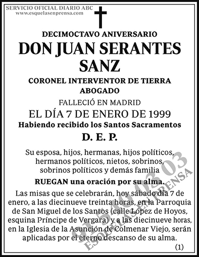 Juan Serantes Sanz